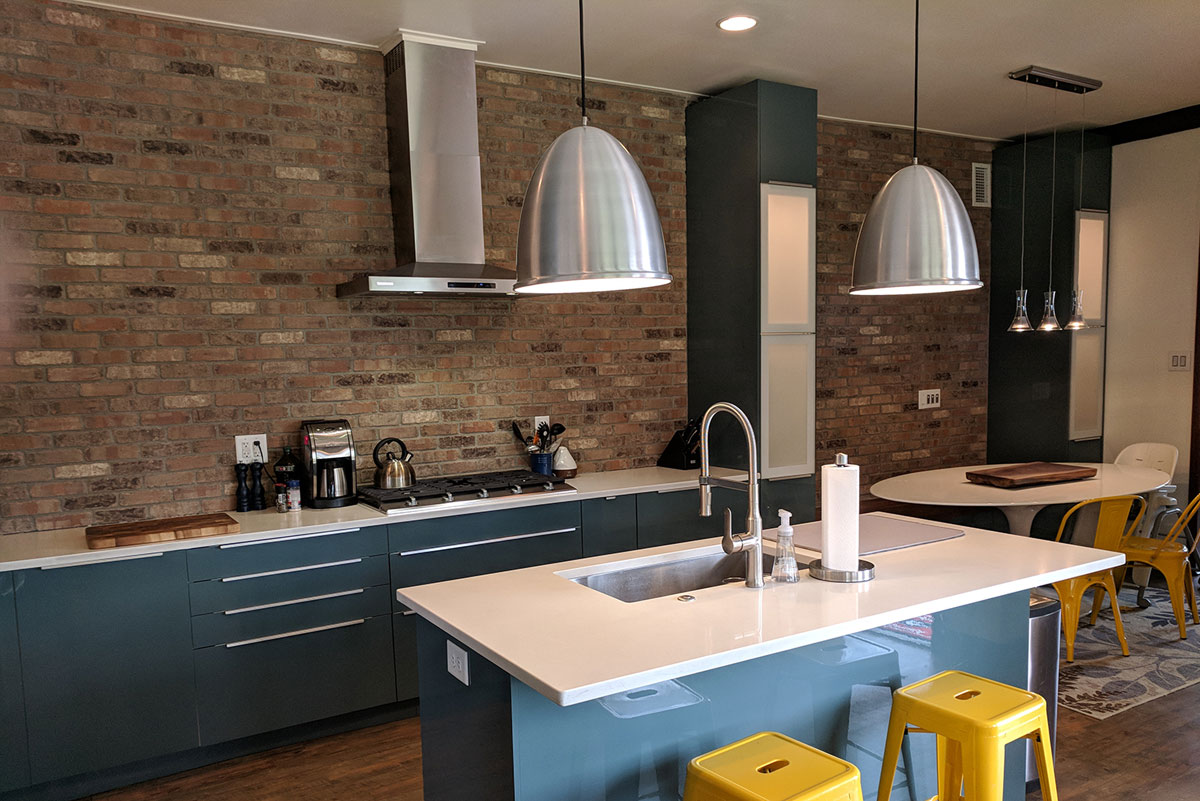 Modern Kitchen and Laundry Room Remodel in Atlanta Historic District