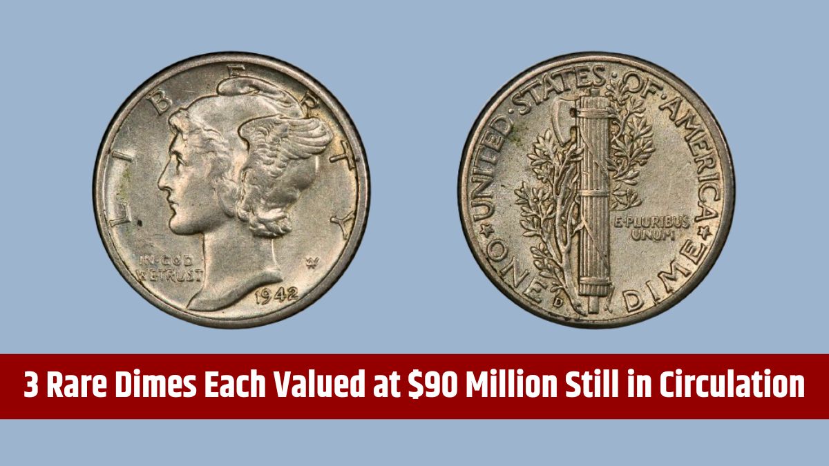 3 Rare Dimes and a Bicentennial Quarter - Each Valued at $90 Million Still in Circulation