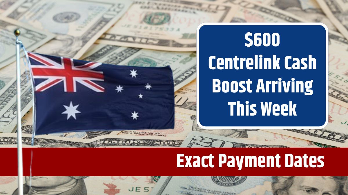 $600 Centrelink Cash Boost Arriving This Week - Check Eligibility and Exact Payment Dates