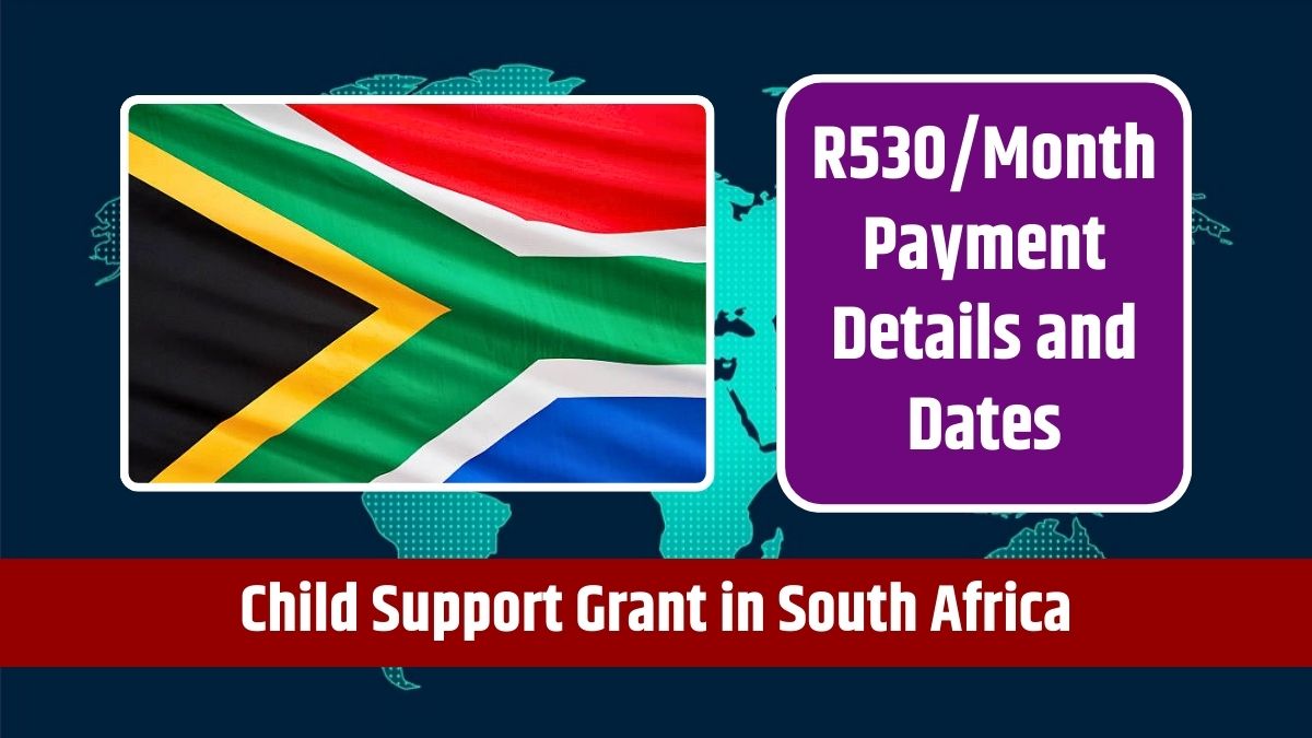 Child Support Grant in South Africa - R530/Month Payment Details and Dates for Eligible Beneficiaries