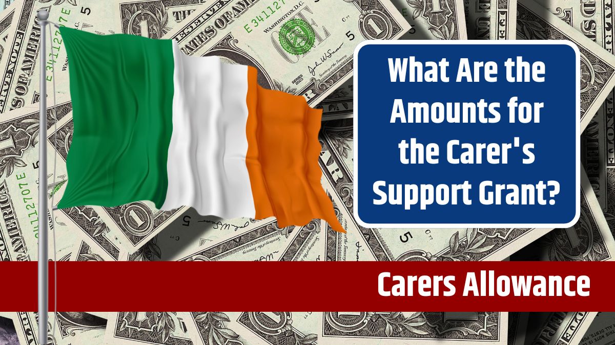 Ireland Carer's Allowance 2024 - What Are the Amounts for the Carer's Support Grant and Allowance?