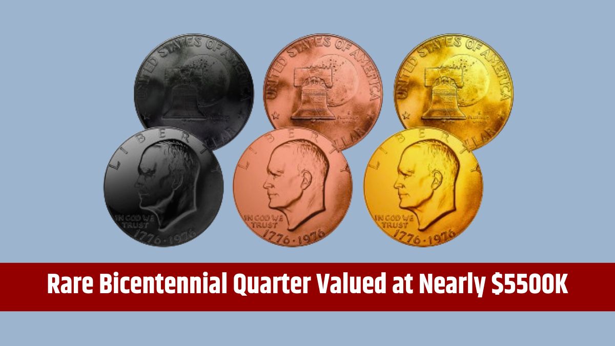 Rare Bicentennial Quarter Valued at Nearly $5500K - Five Additional Quarters Exceeding $30 Million USD